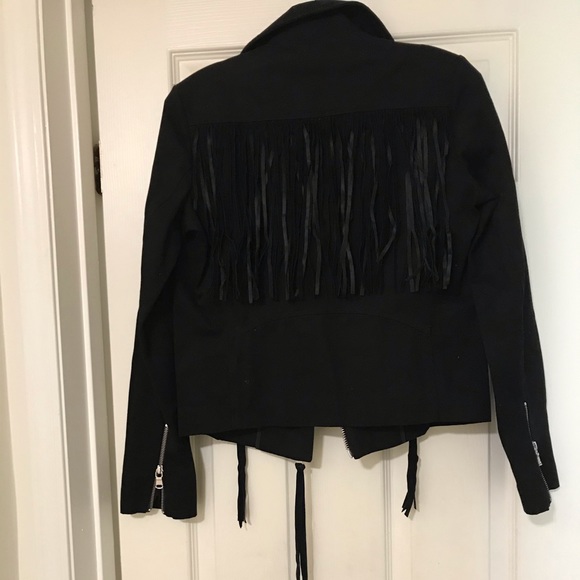 Timo Weiland Fringed Motorcycle Jacket - Picture 2 of 9